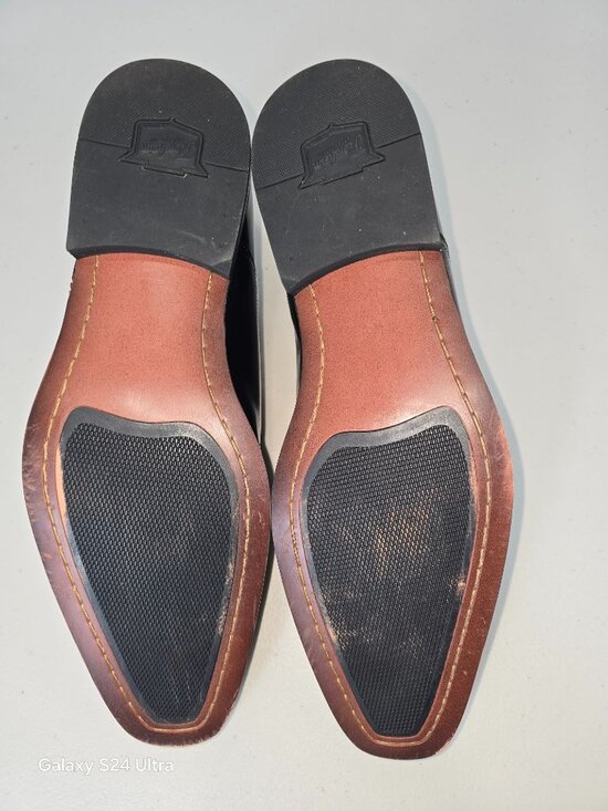 Florsheim Corbetta Cap Toe Oxford black leather shoes men\'s size 10.5D